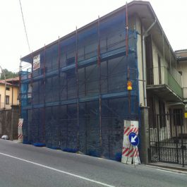 Rifacimento facciata casa (Villa d'adda - Bg)